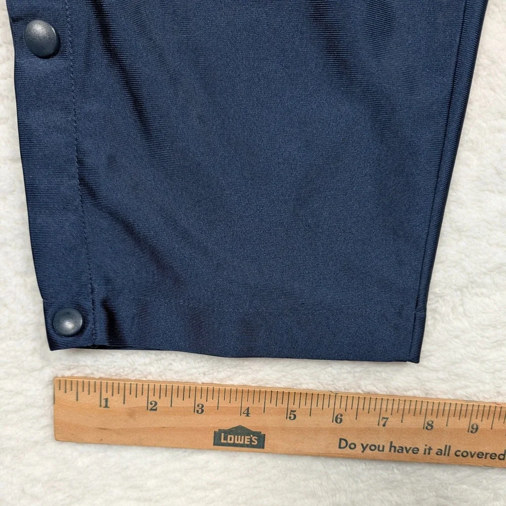 Vintage Nike Tearaway Track Pants Mens Medium Navy Shiny Dazzle Breakaway 90s‎